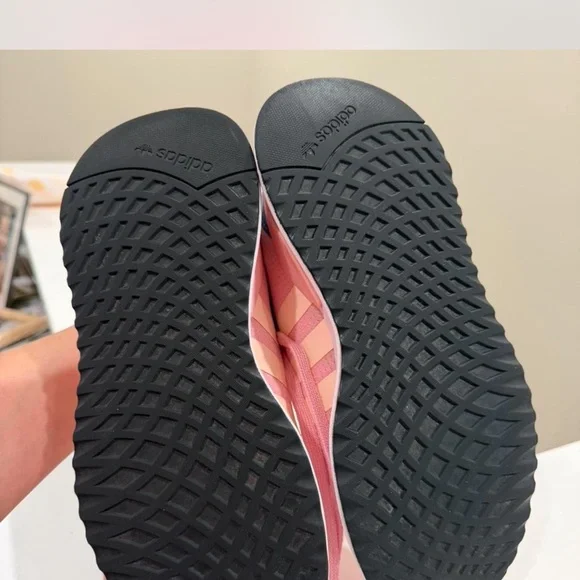 adidas women Pink and Cream Athletic Sneakers - Picture 5 of 6